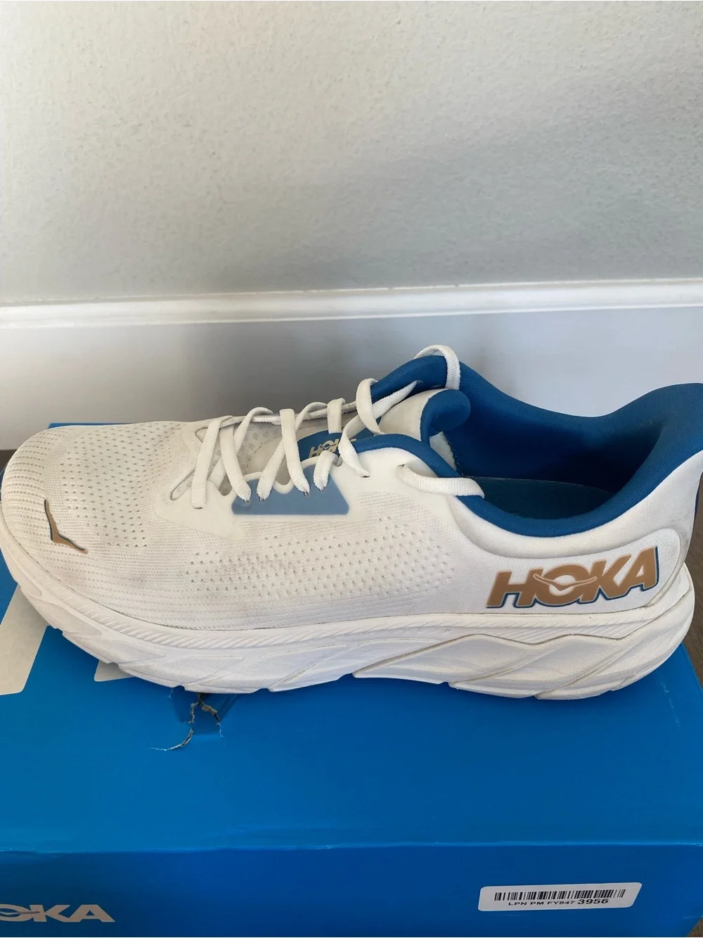 Hoka Arahi 7 Men’s 11 Frost/Gold